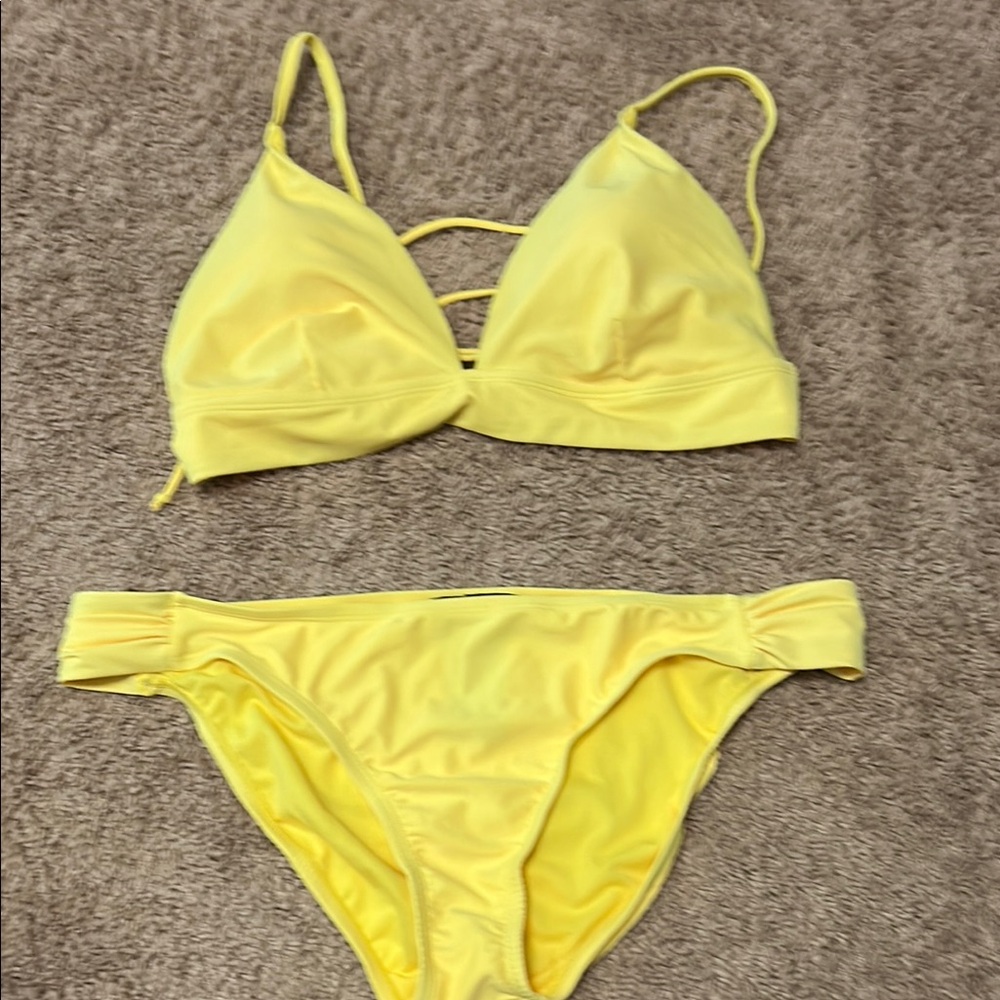 Yellow Women's Bikini Set